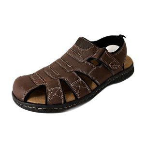 NWOB G.H. BASS & CO. BRIAR CLOSED TOE FISHERMAN SANDALS